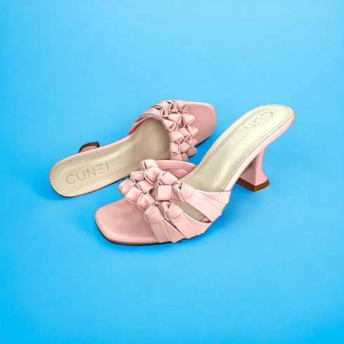 Light Pink Barbed Heels - cunei